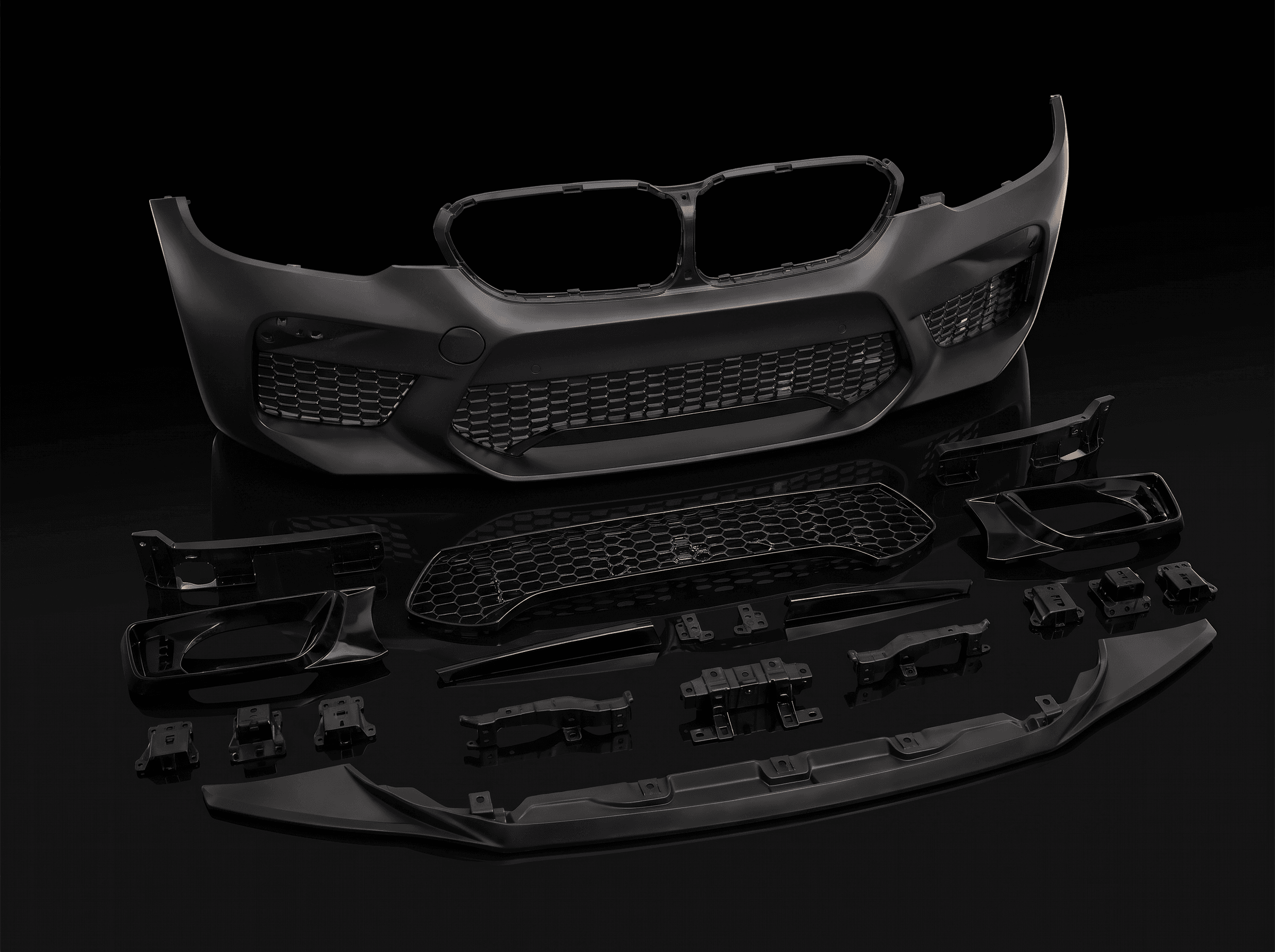 2017–2020 BMW 5 Series (G30/G31) M5-Style Front Bumper Conversion Kit