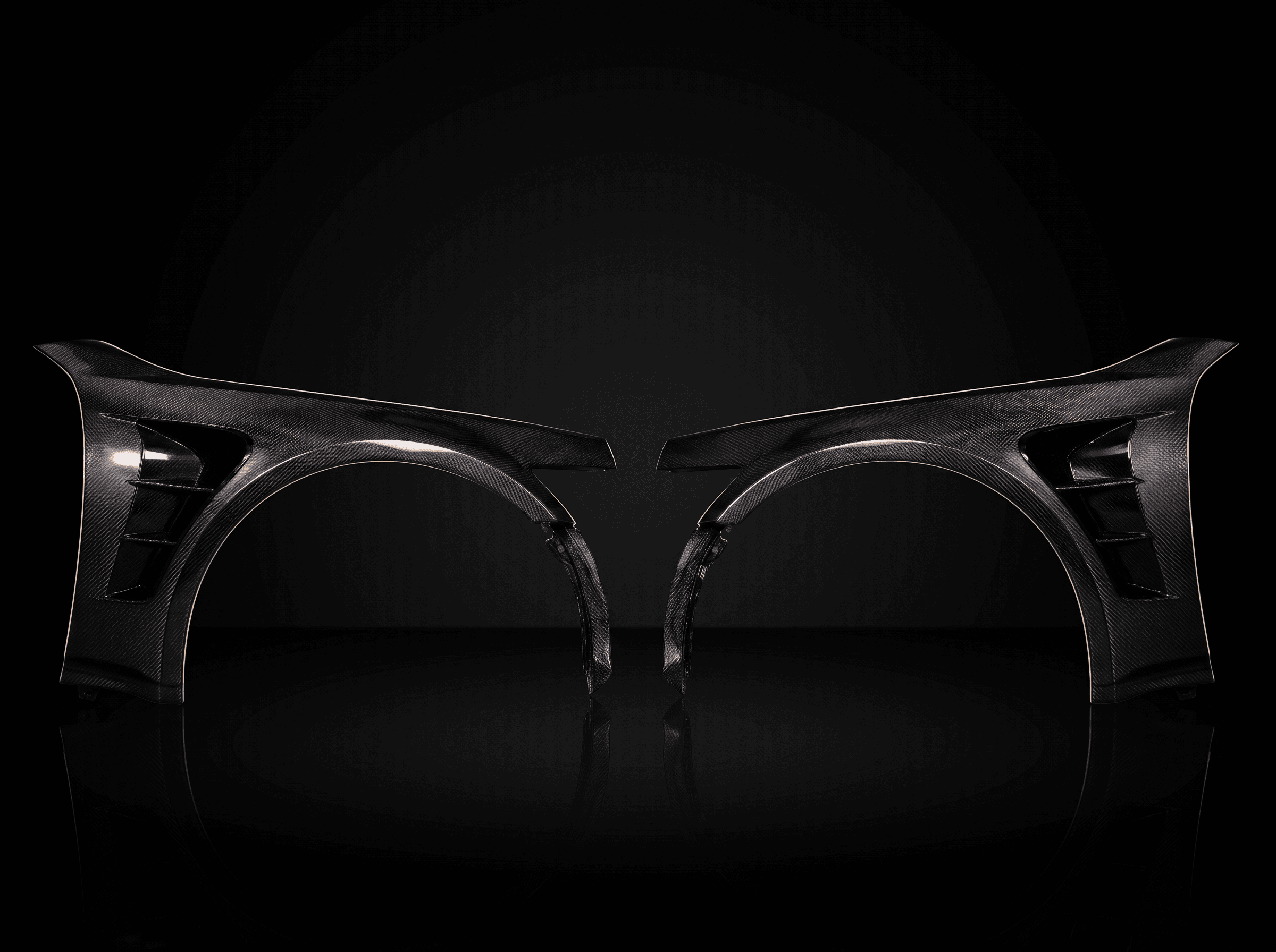 2023–2026 BMW M2 (G87) Carbon Fiber Front Fender Pair